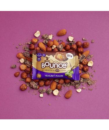 Bounce Dipped Chocolate Hazelnut Praline Protein Ball 40g x 20 Packs - Buy Online on GoSupps.com