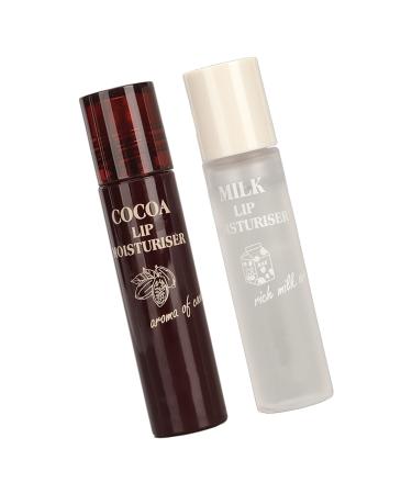 Rouleau de Kit de Brillant L vres 2 Rouleaux d'huile pour les L vres R paration Transparente Nourrissante Hydratante pour la Bouche Gerc e