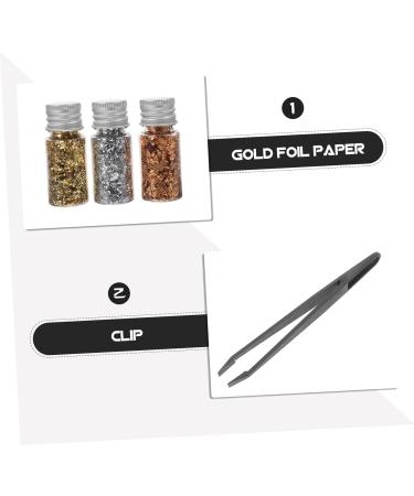 STOBOK 3 Sets Gold Foil Nail Flakes for Nail Decor Foil Flakes Nail Art Nails Flakes for Decor DIY Flakes for Nails Foil Flakes for Nail Decoration Nail Flakes for Nail Art Nail Foil - Buy Online on GoSupps.com
