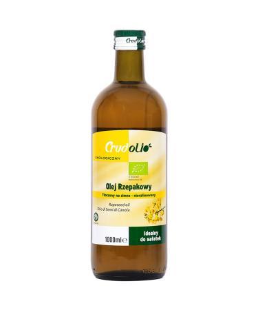 RAPESEED Oil Cold-Pressed BIO 1 l Crudolio