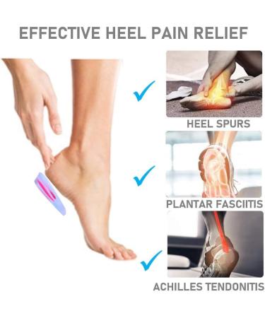 VivoFoot Gel Heel Cups - Plantar Fasciitis, Heel Spur, & Achilles Pain Relief - Men & Women - Small 1 Pair - Red - Buy Online on GoSupps.com