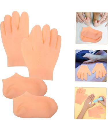 SOESFOUFU 1 Set Beauty Gloves Socks Moisturizing Gloves Waterproof Socks Womens Socks Hand Gloves Moisturizing Overnight Moisturizing Hand Gloves Elasticity Sebs Miss Lotion - Buy Online on GoSupps.com