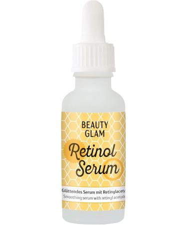  BEAUTY GLAM Beauty Glam Retinol Serum - Anti-aging serum with retinol (vitamin A) - Effective against wrinkles and blemishes - Vegan silicone-free colorant-free fragrance-free made in Germany - 30 ml - Buy Online on GoSupps.com