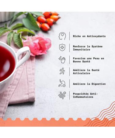 NaturaleBio Cynorrhodon Cru Bio en poudre 400g. Rose musqu e Naturelle et Pure moulu partir des baies d' glantier Bio entier. Riche en vitamine C id ale pour infusions th s et smoothies. Rose musqu e 400 g (Lot de 1) - Buy Online on GoSupps.com