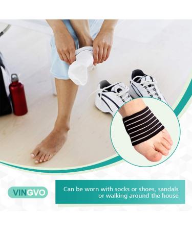 Compression Arch Support Sleeves for Plantar Fasciitis Relief - Orthotic Brace for Fallen Arches - 1 Pair - Buy Online on GoSupps.com