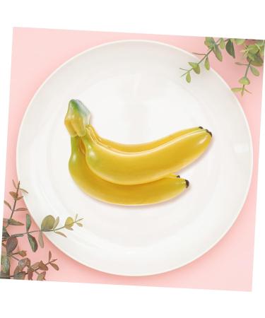 Ciieeo Simulated Banana Vegetable Banana Fake Vegetable Stapler Removers Scene Adornment House Decorations for Home Banana Ornament Fruit Toys Artificial Banana Emperor Banana Window Foam - Buy Online on GoSupps.com