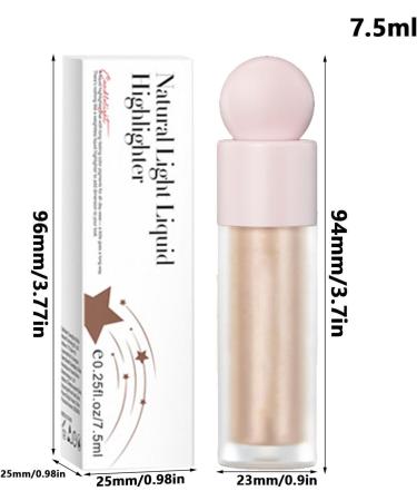 Liquid Highlighter for Face | Waterproof Smooth Face | Highlighters & Highlighters for Face Contour Makeup Highlighter Makeup Highlighter Makeup Highlighter Renywosi - Buy Online on GoSupps.com