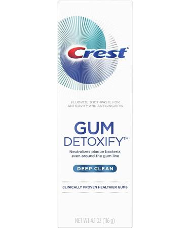  GUM DETOXIFY Crest Gum Detoxify Deep Clean Toothpaste 116g (Pack of 4) - Buy Online on GoSupps.com