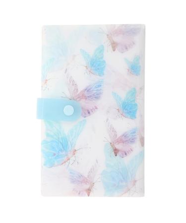 minkissy Nail Art Sticker Storage Album Collecting Album Nail Stickers Empty Storage Showing Holder Organizer for Nail Salon Women Girls Supplies Style 3