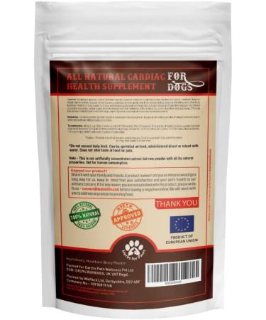 Hawthorn Heart Murmur Supplement for Dogs | Pet Cardio Strength Vitamins for Heart Health | Made in USA 4oz - Buy Online on GoSupps.com