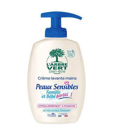 Hand wash cream for sensitive skin organic pump 300 ml Artgreen