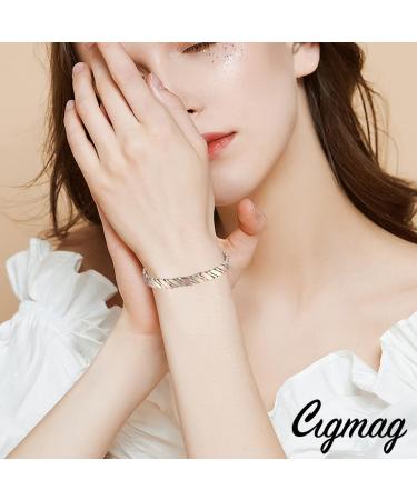 Cigmag Lymphatic Drainage Copper Bracelet for Women | 99% Pure Copper Magnetic Bracelet | Adjustable Brazaletes Cuff Bangle | Grape Tricolour Pattern - Buy Online on GoSupps.com
