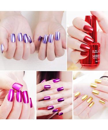 Ingzy Matte Metallic Nail Polish - Unpeelable DIY Varnish Manicure Tool, 18ml (Pearl Gold) - Buy Online on GoSupps.com