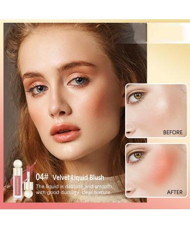 Soft Cream Liquid Blush Makeup - Dewy Lip and Cheek Tint (#04) 2.00 g - Pack of 1 - Buy Online on GoSupps.com