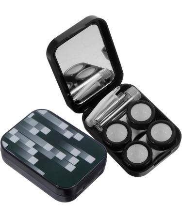 Solustrie Colored Contact Lens Case | Cute & Practical Organizer for Travel | Small Decorative Box | Shop Now! - Buy Online on GoSupps.com