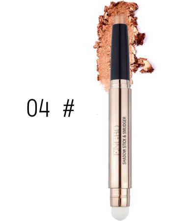  G n rique INTEROOKIE Double Head Monochrome Eyeshadow Pen High Light Smudge Free Beauty Makeup Pearl Light Sleepy Silkworm Eyeshadow (4#) - Buy Online on GoSupps.com