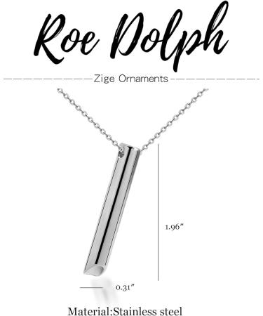 Breathing Necklace for Women Anxiety Relief Necklace Stainless Steel Mindful Breathe Necklace Breathe Easy Necklace for Meditation Silent Axiety Whistle Necklace for Calming Down Silver - Buy Online on GoSupps.com