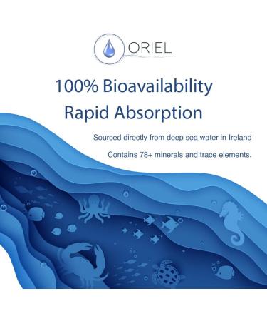 Oriel Magnesium Deep Sea Liquid Drops for Sleep | 30 mL | Supports Natural Relaxation & Calm - Buy Online on GoSupps.com
