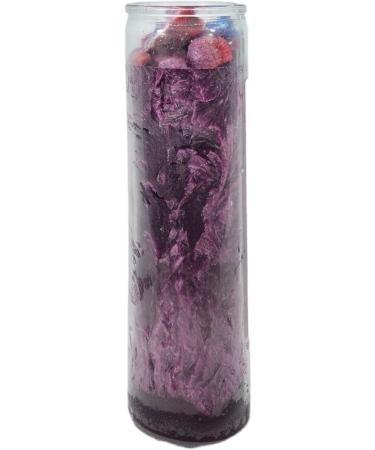 Despair-Palm Wax Spiritual Intention Candle - Purple | Esoteric Scented Candle for Rituals | Vela CASA ESOTERICA - Buy Online on GoSupps.com