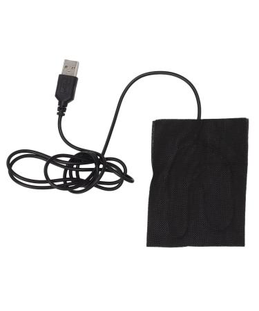 BUACHOIS USB heating sheet electrical clothing made of fiber fabric winter heating pillows wear-resistant flexible USB electro hedgeheating made of composite fiber without switches