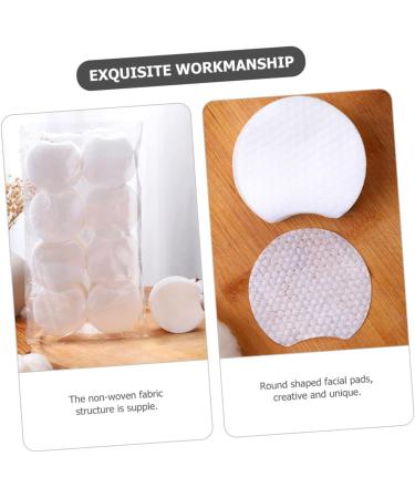 FRCOLOR 600pcs Pearl Pattern Makeup Remover Pads | Lint-Free Facial Cleansing Wipes | Non-Woven Cosmetic Cloths - 5.8x5.8cm - Buy Online on GoSupps.com