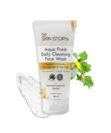 Deep Cleansing Face Wash With Prebiotics & Cucumber Extract Paraben & Sulphate Free Dermatologically Tested For Gentle Skin Gel Based - 100ml