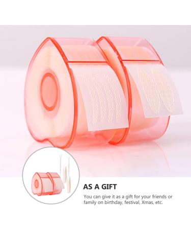 Beatifufu 2 Roll Lace Double Eyelid Sticker Eyelid Shadow Stickers Eyelid Tape Strip Eye Lift Tape for Droopy Lid Eyelid Lifter Strip Women Eye Tape Heart-shaped Adhesive Strip Blindfold - Buy Online on GoSupps.com
