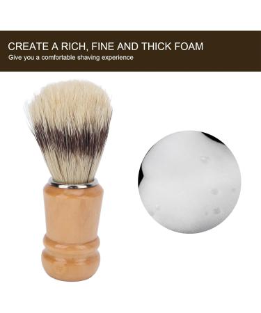 Premium Men's Beard Brush - Skin-Friendly Facial Brush with Natural Wood Handle for Sensitive Beard Care & Styling - Buy Online on GoSupps.com