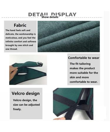 Adjustable Cervical Vertebrae Fixing Tape for Pain Relief & Posture Correction | Neck Support Device - Green (Adult Size) - International Shipping Available - Buy Online on GoSupps.com