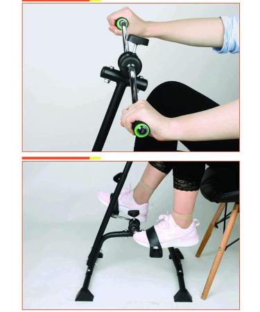 Adjustable Pedal Exerciser for Seniors - Hand, Arm, Leg & Knee Peddler Fitness Equipment - Home Exercise Bike for Total Body Workout - with Gift Box - Buy Online on GoSupps.com