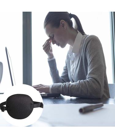 Eye Patch Elastic Eye Patch Lazy Eye Amblyopia Strabismus No Leakage Smooth Soft and Comfortable Black - Buy Online on GoSupps.com