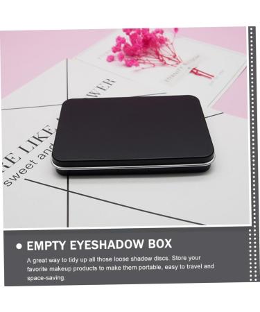 Beavorty 10 Pcs Eyeshadow Cosmetic Tools Contouring Makeup Accessories Storage Box Travel Suitcase Matte - Buy Online on GoSupps.com