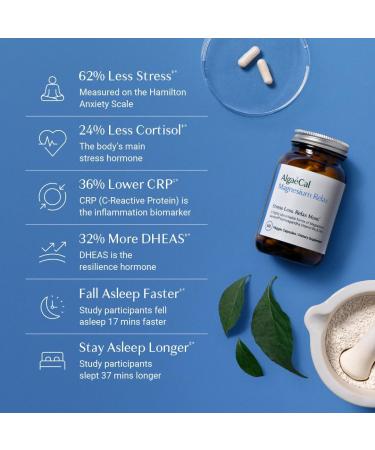 AlgaeCal Magnesium Relax - Chelated Magnesium with Ashwagandha for Sleep & Occasional Anxiety and AlgaeCal D3 Complete - ADEK Vitamin Supplement Enhanced Immune Support & Bone Health with D3 K2 - Buy Online on GoSupps.com