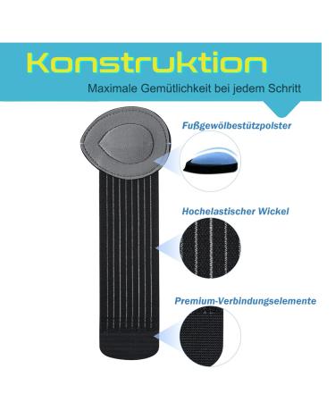 Buy Youth Base Foot Vault Bandages - Compression Relief for Plantar Fasciitis & Flat Feet Pain - Buy Online on GoSupps.com