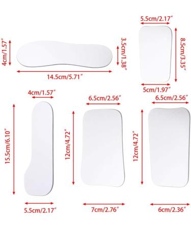 6Wcveuebuc Dental Intraoral Occlusal 2-Sided Glass Photo Mirror - Enhance Your Dental Precision | International Shipping Available - Buy Online on GoSupps.com