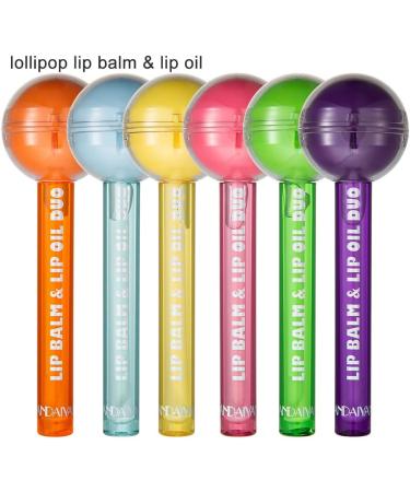 Shop Lollipop Color Changing Lip Balm & Gloss Combo - Waterproof & Long Lasting - International Shipping Available! - Buy Online on GoSupps.com