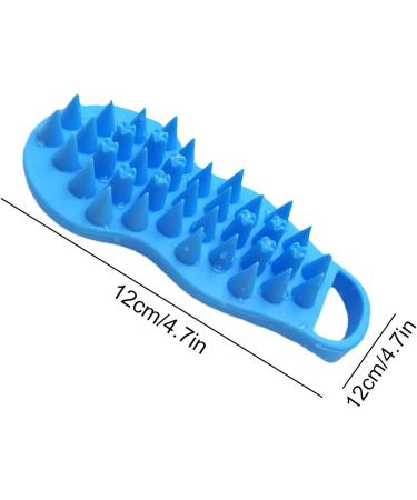 Buy Hair Scalp Massager Shampoo Brush - Silicone Wet Dry Head Scrubber for Women & Men - Best Scalp Massager for Healthy Hair - Buy Online on GoSupps.com
