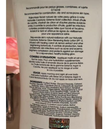 Makari Carotonic Extreme Body Lotion 17.6 oz - Fades Scars, Controls Oil, Brightens Skin - Buy Online on GoSupps.com