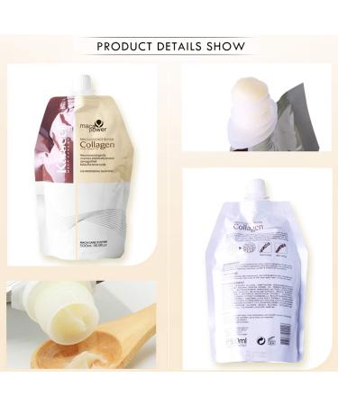 Karseell Collagen Maca Hair Treatment Mask 16.90 oz - Paraben-Free, with Argan and Coconut Oil for Dry, Damaged Hair - Buy Online on GoSupps.com