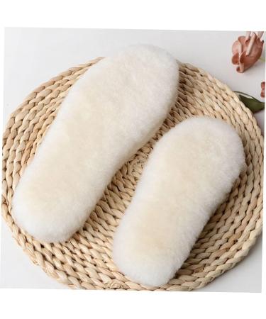 FOMIYES 4 Pairs Wool Insoles - Warm Comfort for Shoes & Boots | Fleece Shoe Inserts for Winter - Buy Online on GoSupps.com