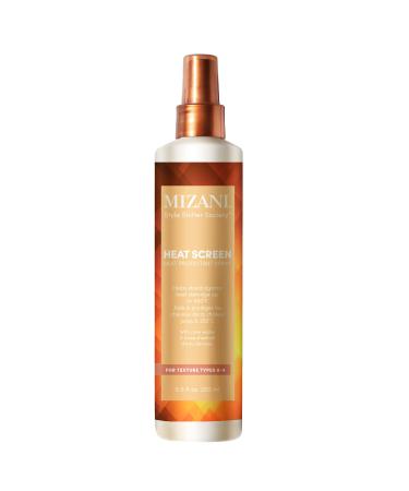 Mizani Style Shifter Society Heat Screen Heat Protectant Spray | Anti-Frizz | Shiny Finish | For Textured  Curly and Coily Hair | 8.5 Fl. Oz
