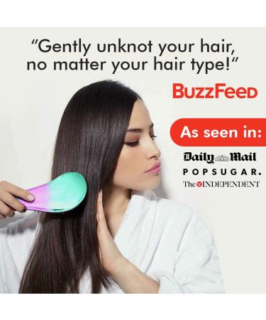 Lily England Detangling Brush for Curly, Thick, Natural, Straight, Fine Hair - Wet/Dry Hairbrush for Women, Kids, Toddlers - Ombre - Buy Online on GoSupps.com