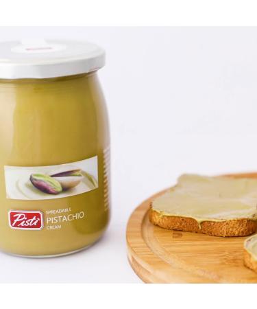 Pisti Spreadable Pistachio Cream 600g | Irresistible Luxurious Pistachio Goodness | Creamy Indulgence for Desserts Snacks & More | Made in Italy | Alpine Heights - Buy Online on GoSupps.com