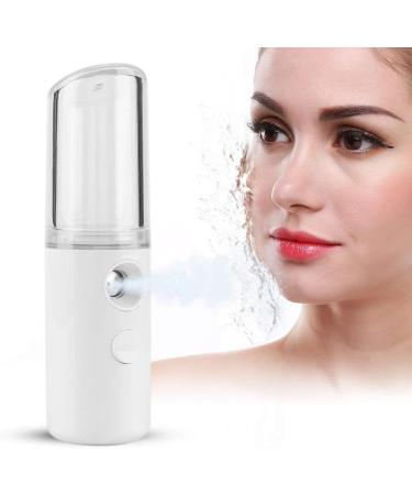 25ml Pink White Optional Nano Atomization Mist Sprayer Face Skin Moisturizing Mist for Home Office and Outdoor Cooling Skin Sprayer for Keeping Moisturizing(White) - Buy Online on GoSupps.com