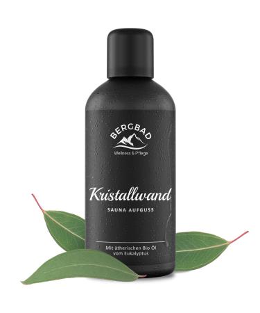 BERGBAD Sauna infusion ORGANIC EUCALYPTUS 100ml Crystal Wall - Natural sauna infusion with essential ORGANIC oils