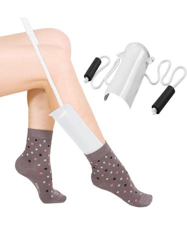 Easy Sock Helpers - Ultimate Sock Slider Tool for Seniors & Disabled | Comfortable EVA Handles for Independent Use - Buy Online on GoSupps.com