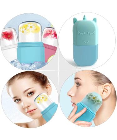 Angoily Unicorn Ice Silicone Ice Mold Ice for Face Beauty Whitening Kit Facial Beauty Ice Roller Shrink Pore Ice Roller Under Eye Roller Eye Wand Food Grade Silicone Eyes Lifter - Buy Online on GoSupps.com