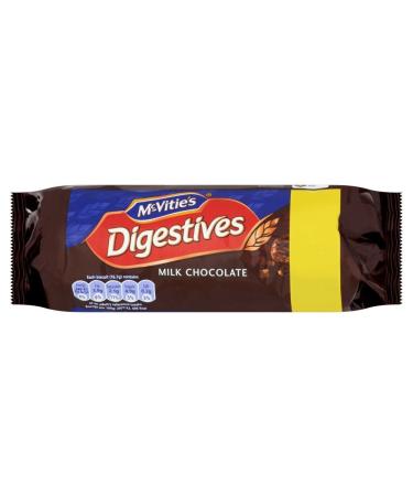 Mcvitie's - Digestive cookies - milk chocolate - set of 4 packs of 300 g
