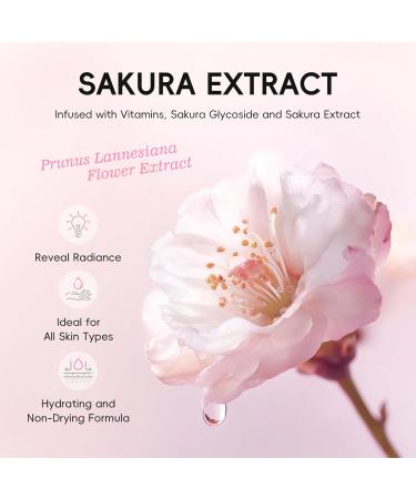 AKARY Sakura Eye Cream & Under Eye Serum for Dark Circles and Puffiness Hydrating Firming 360 Cooling Massage Roller Ball Eyes Treatment Serum Improve Skin Elasticity Wrinkles Fine Lines - Buy Online on GoSupps.com