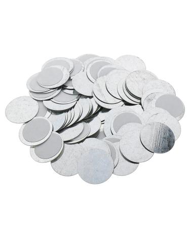 Harilla 100 Empty Eyeshadow Blush Makeup Pans - Magnetic Palette Box Case Round | Perfect for DIY Beauty Organization - Buy Online on GoSupps.com